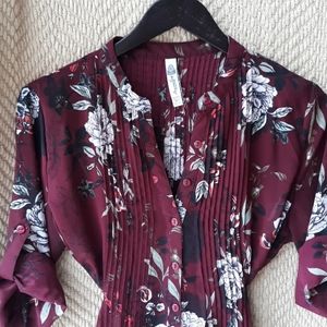 Floral tunic
